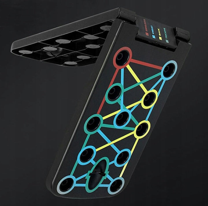 Suport pliabil, Zola®, pentru flotari si exercitii, antiderapant, 63 x 18 cm Suport pliabil, Zola®, pentru flotari si exercitii, antiderapant, 63 x 18 cm